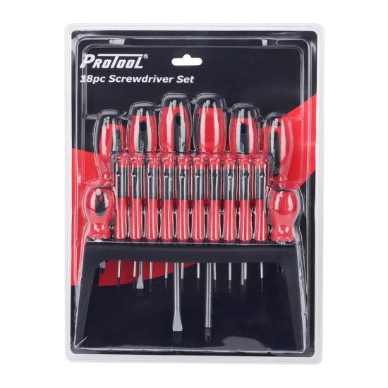 Protool Screwdriver Kit In Case - 18pc