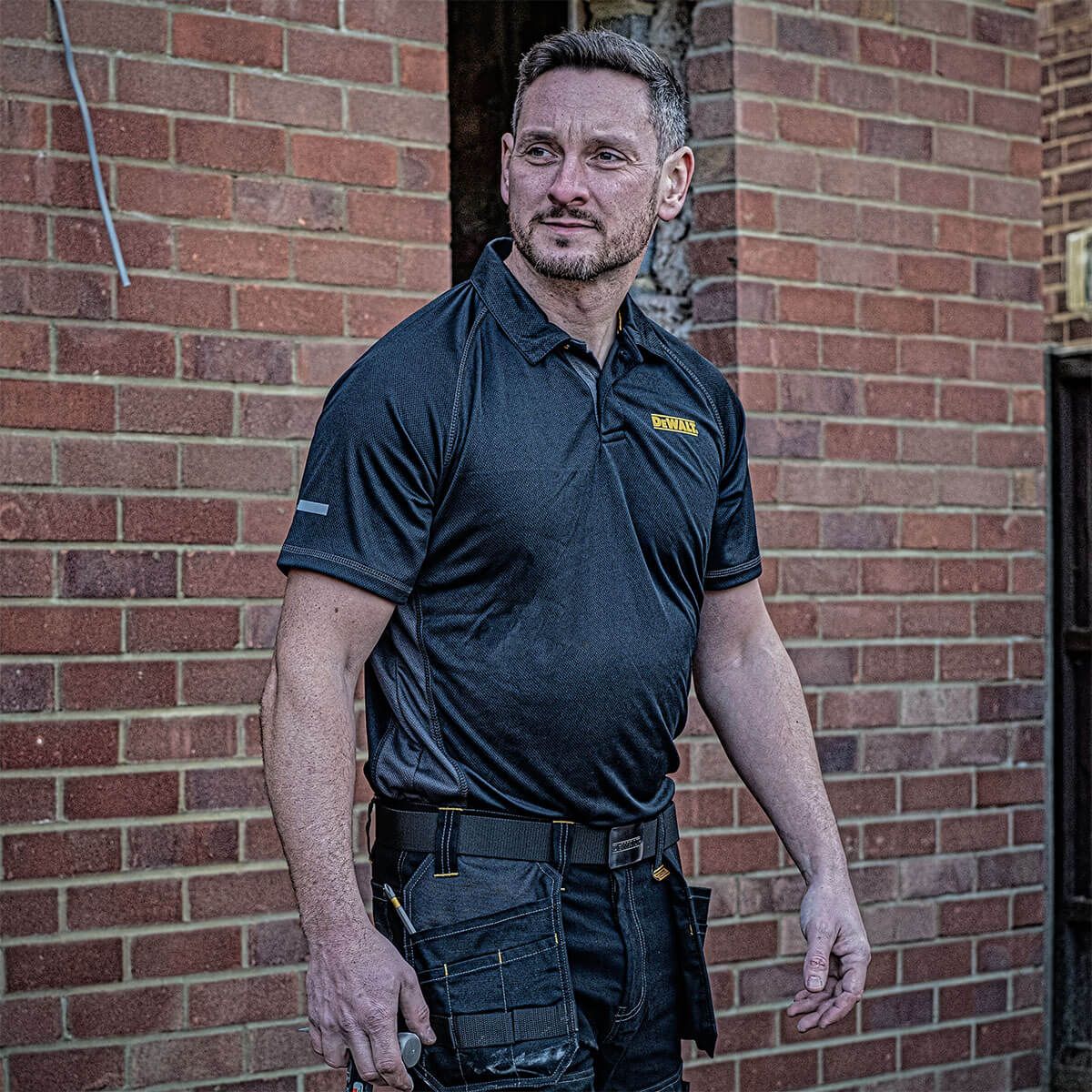 DeWalt Rutland PWS Polo Shirt - Black