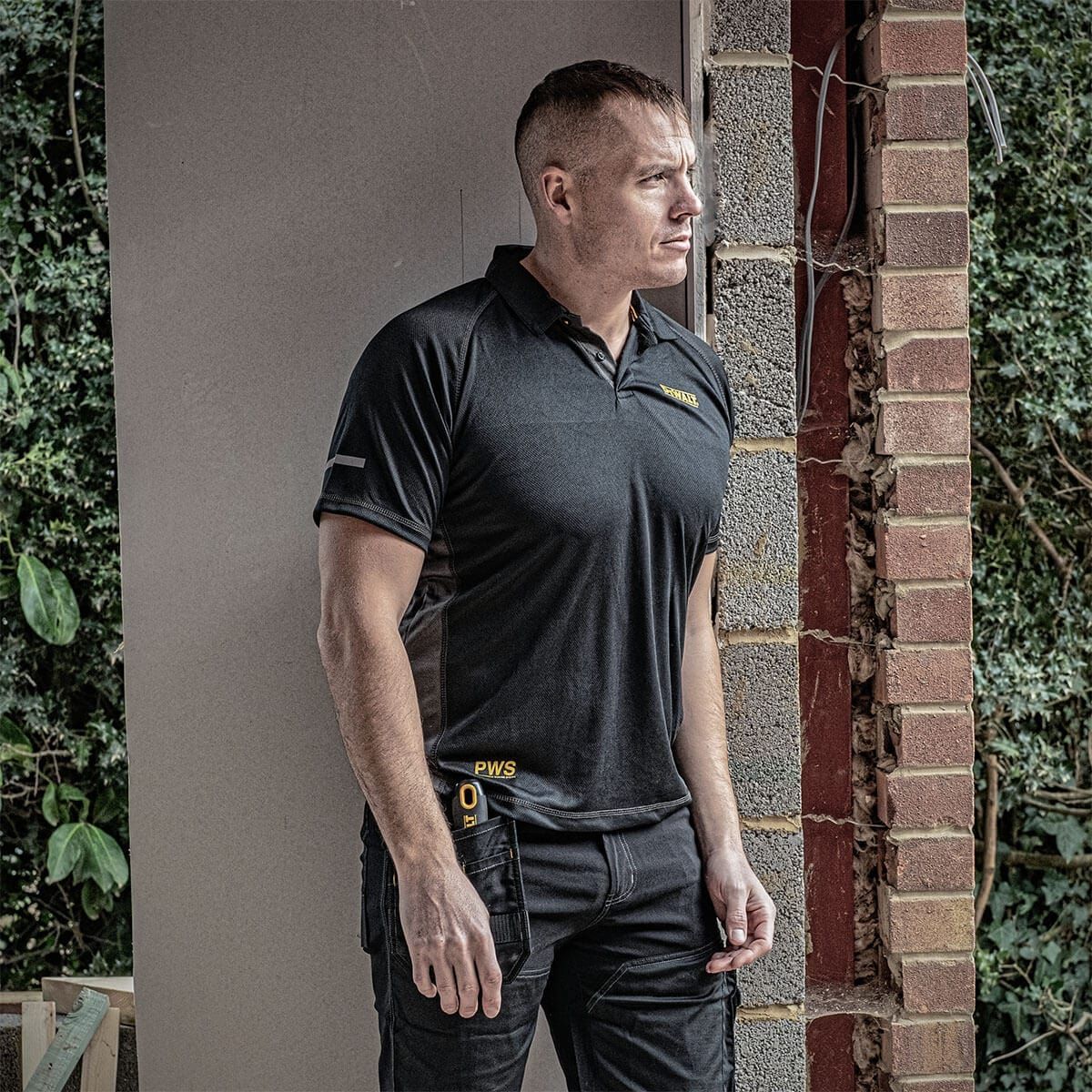 DeWalt Rutland PWS Polo Shirt - Black