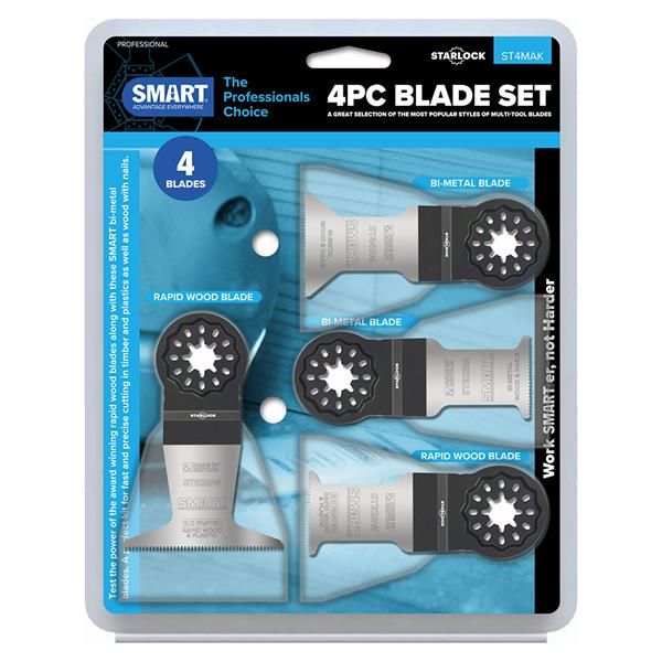 Smart ST4MAK Starlock 4Pc Blade Pack