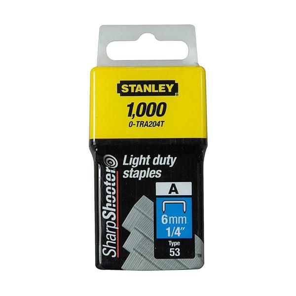 Stanley Light Duty Staple - Pack of 1000