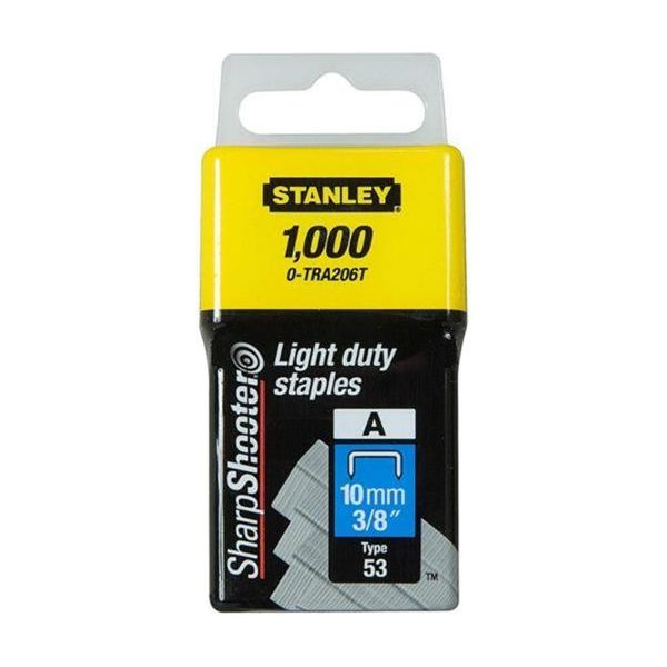 Stanley Type A Light Duty Staple 10Mm - 1000Pack