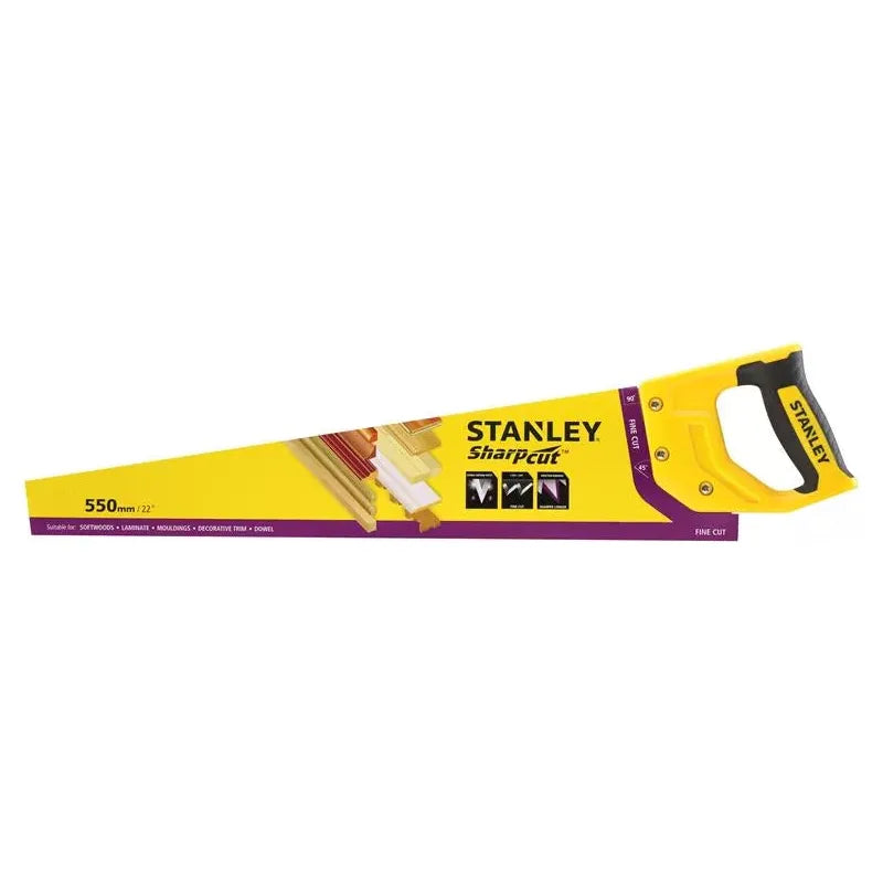 Stanley Handsaw Sharpcut 22"