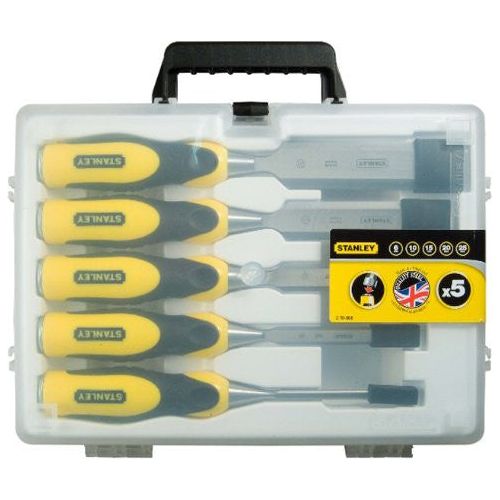 Stanley Dynagrip  Chisel Set-Wood With Strike Cap