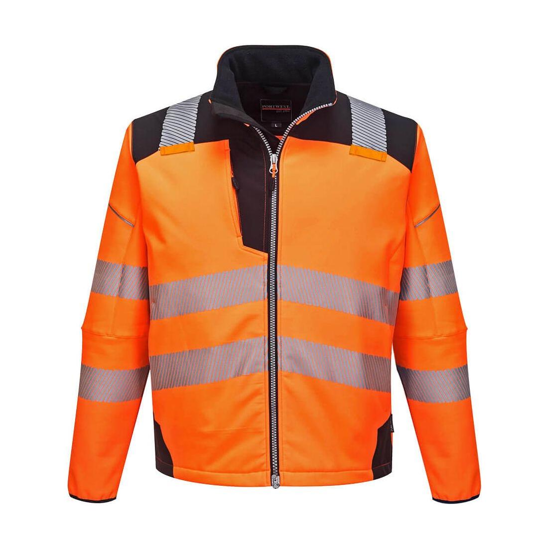 Portwest T402 Hi-Vis PW3 Softshell Jacket Orange