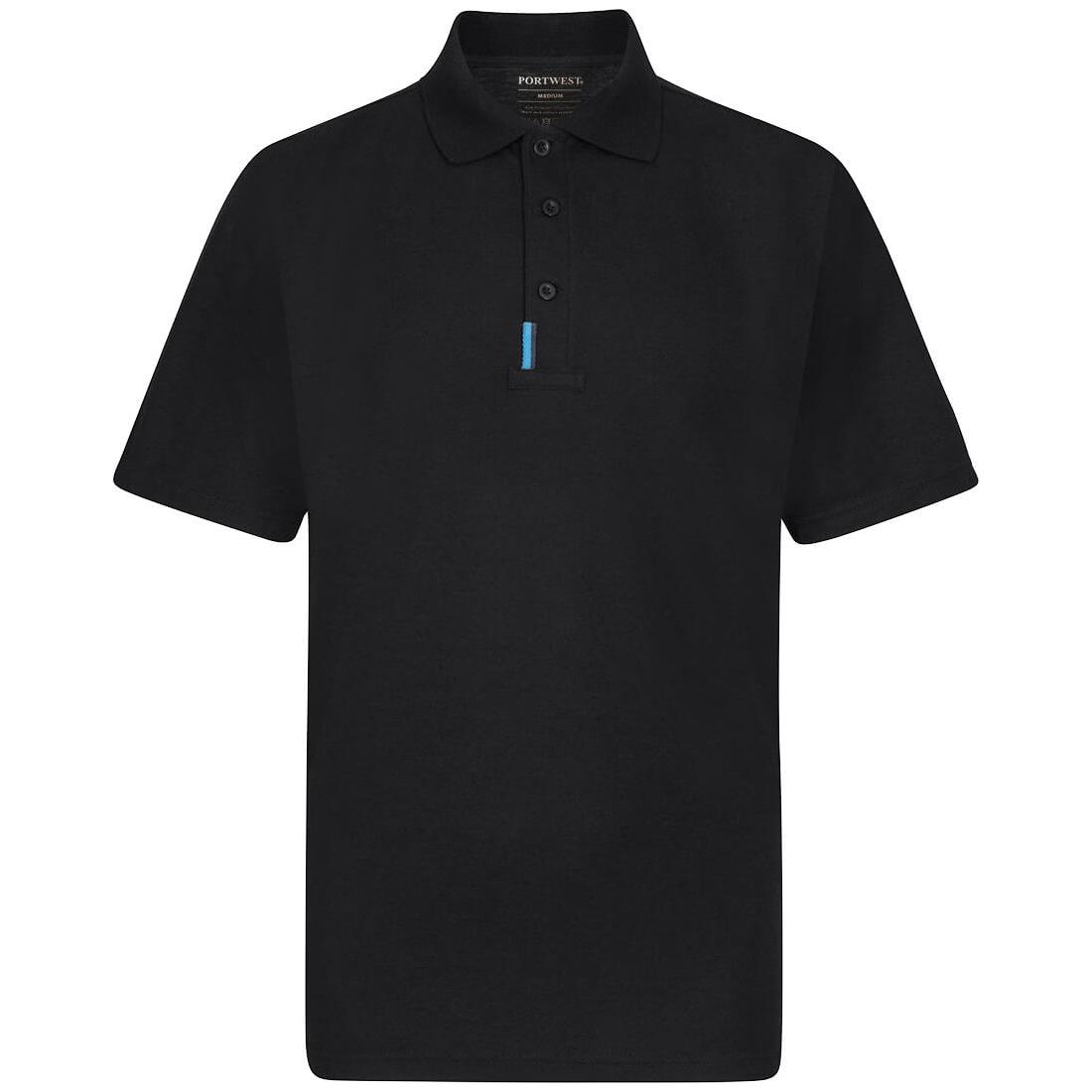 Portwest T720 Polo Shirt - Black