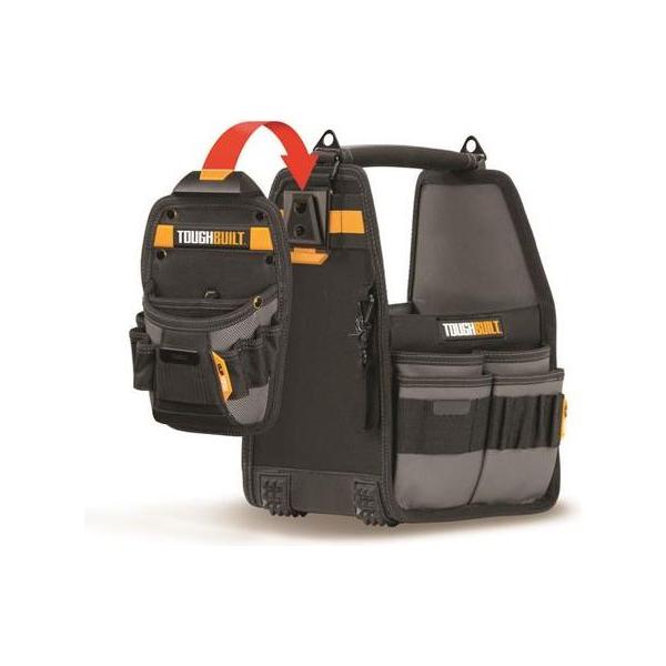 Toughbuilt 8'' Tote + Pouch With Cliptech