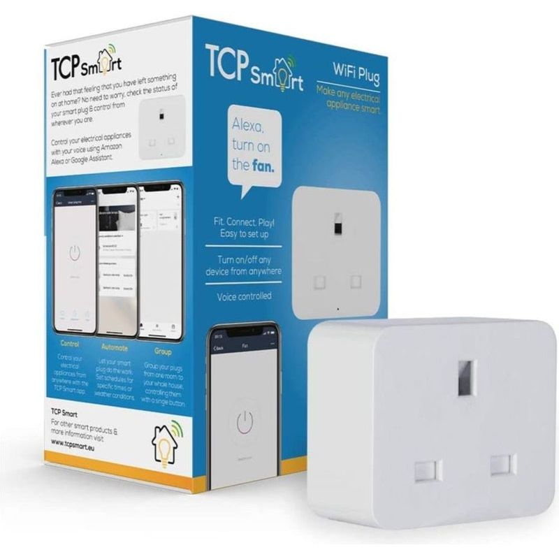 TCP 13A Wi-Fi Plug White