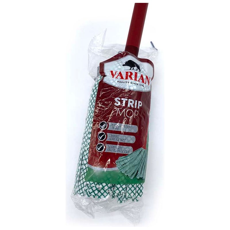 Varian Strip Mop & Red Handle