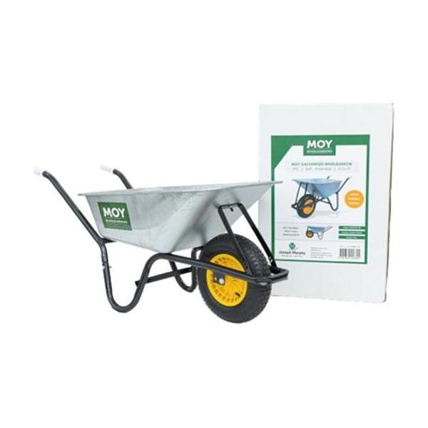 Moy Galvanised Wheelbarrow 90L Boxed