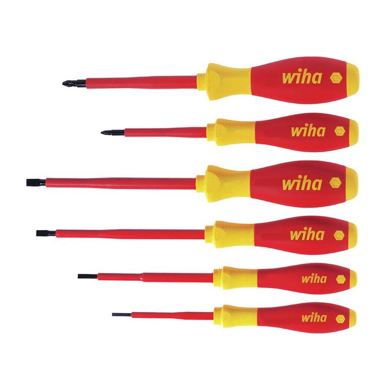 Wiha Insulated Screwdriver Set - 6 Piece