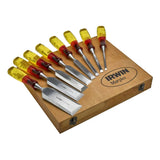 Irwin Marples 8 Piece Splitproof Chisel Set