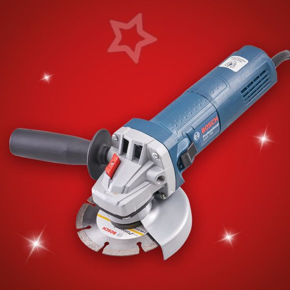 Bosch 115mm 4.5in Angle Grinder with FREE Diamond Disc