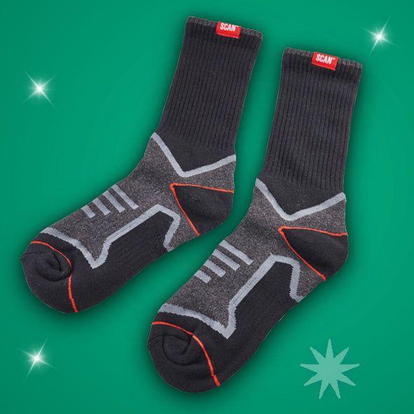 Scan Work Socks Twin Pack