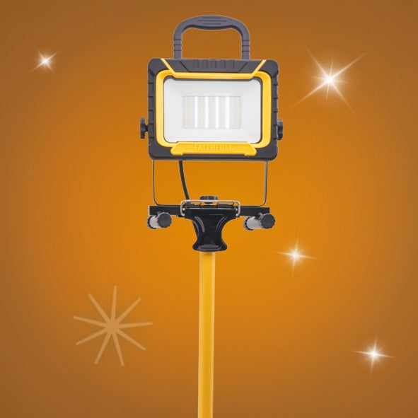 Faithfull 45W Sitelight & Tripod 110V