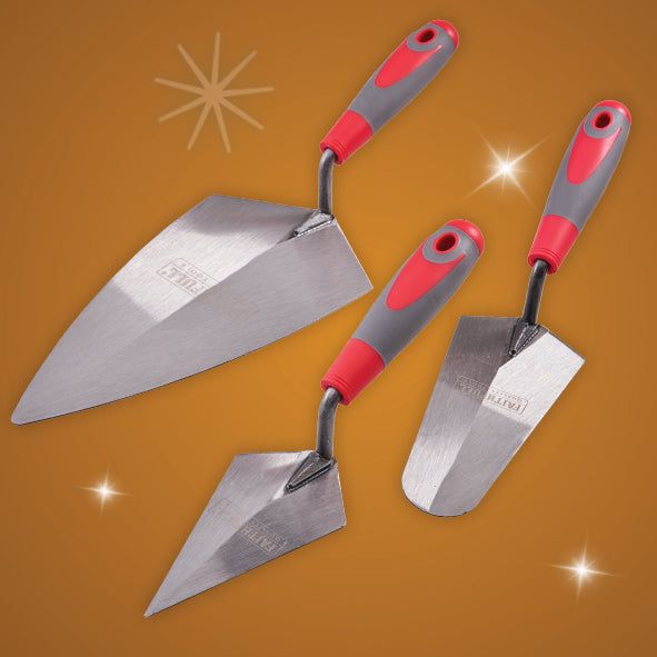 Faithfull Trowel Set -  3 Piece