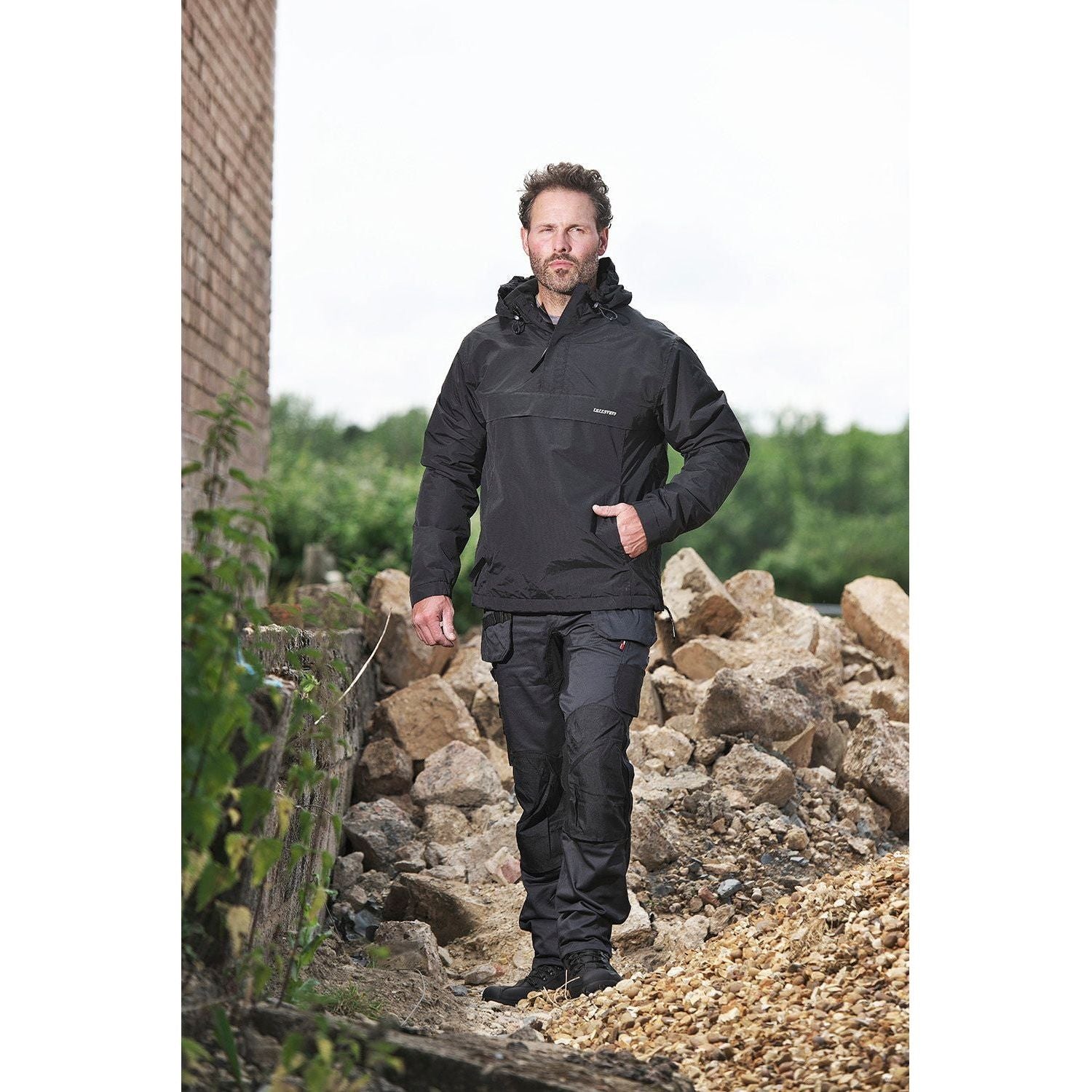 TuffStuff X-Motion Work Trousers Black/Grey