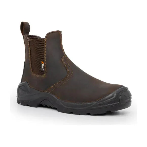 Xpert Defiant Safety Dealer Boots Brown