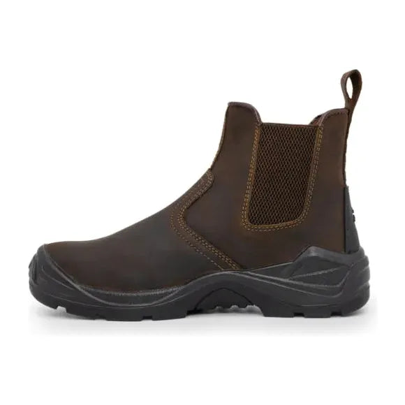 Xpert Defiant Safety Dealer Boots Brown