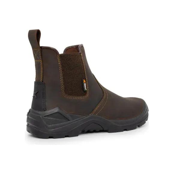 Xpert Defiant Safety Dealer Boots Brown