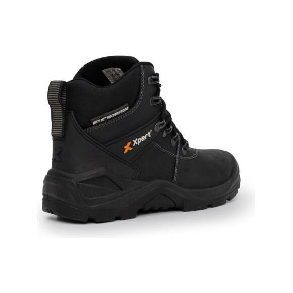 Xpert Typhoon Waterproof Safety Boots Black