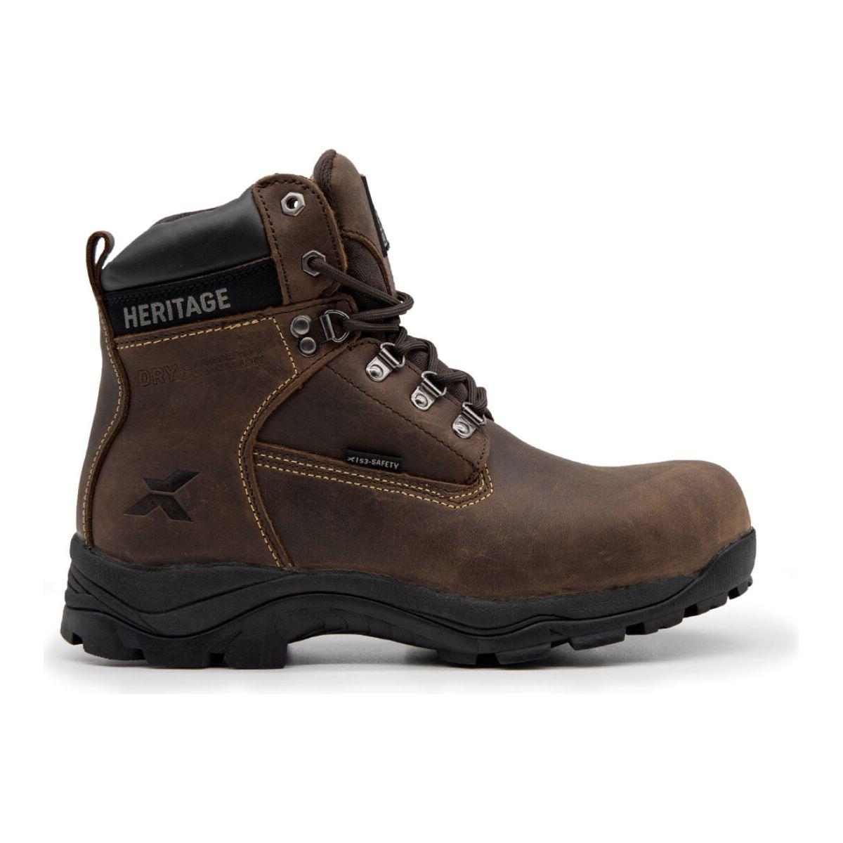 Xpert Heritage Legend Waterproof S3 Safety Boots Brown