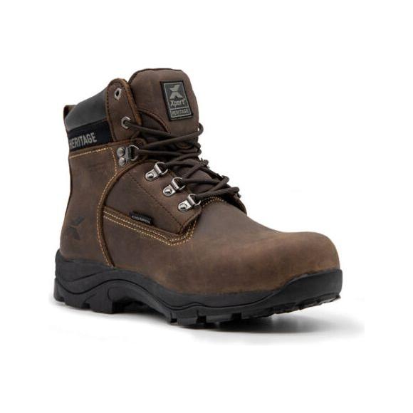 Xpert Heritage Legend Waterproof S3 Safety Boots Brown