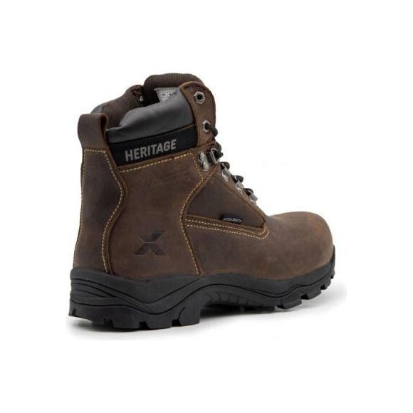 Xpert Heritage Legend Waterproof S3 Safety Boots Brown