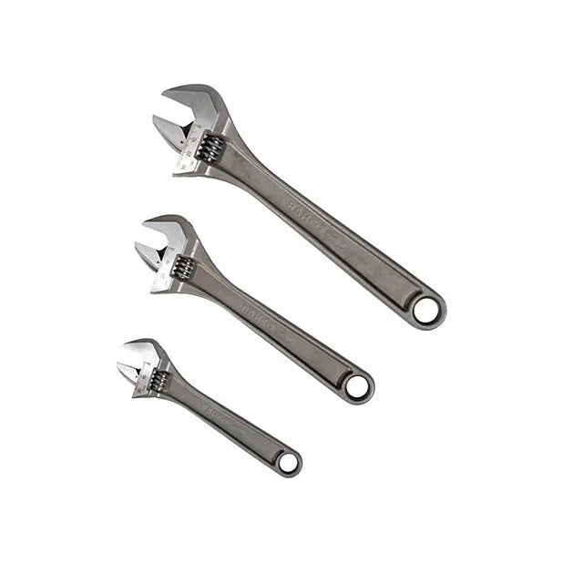 Bahco 3 Piece Adjustable Wrench Set