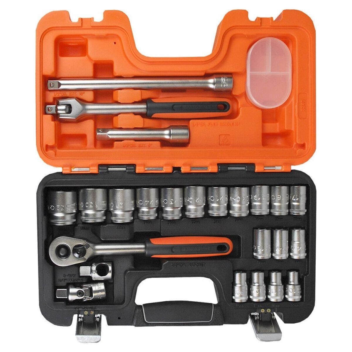 Bahco 1/2in Drive Socket Set - 24 Piece