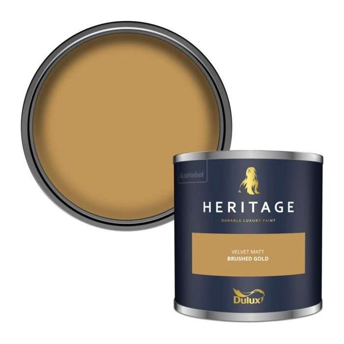 Dulux Heritage Brushed Gold