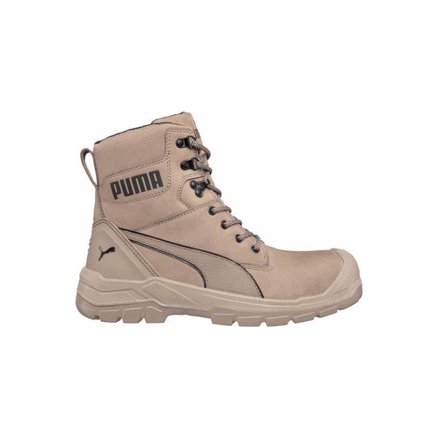 PUMA Safety Shoes - Conquest High S3 - Stone