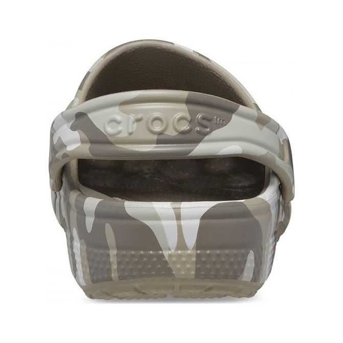 Crocs Kids Classic Camo Mushroom