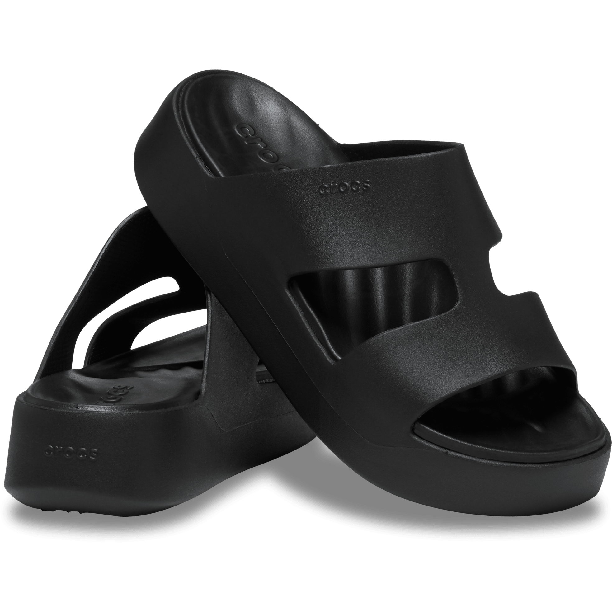 Crocs Getaway Platform H-Strap Black