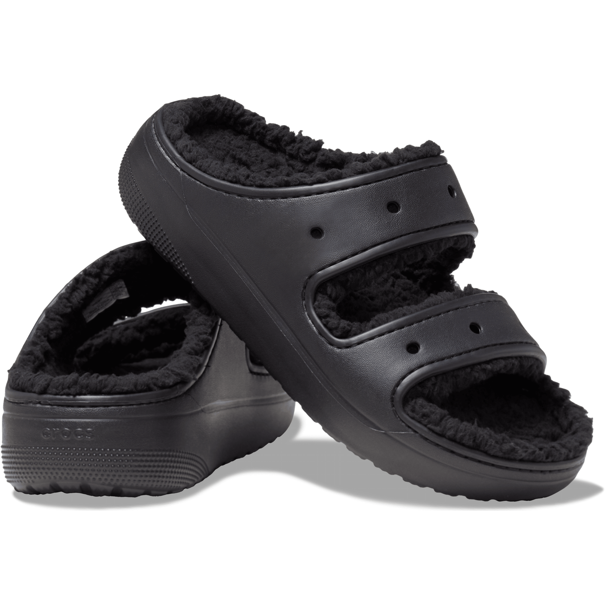 Crocs Classic Cozzzy Sandal Black