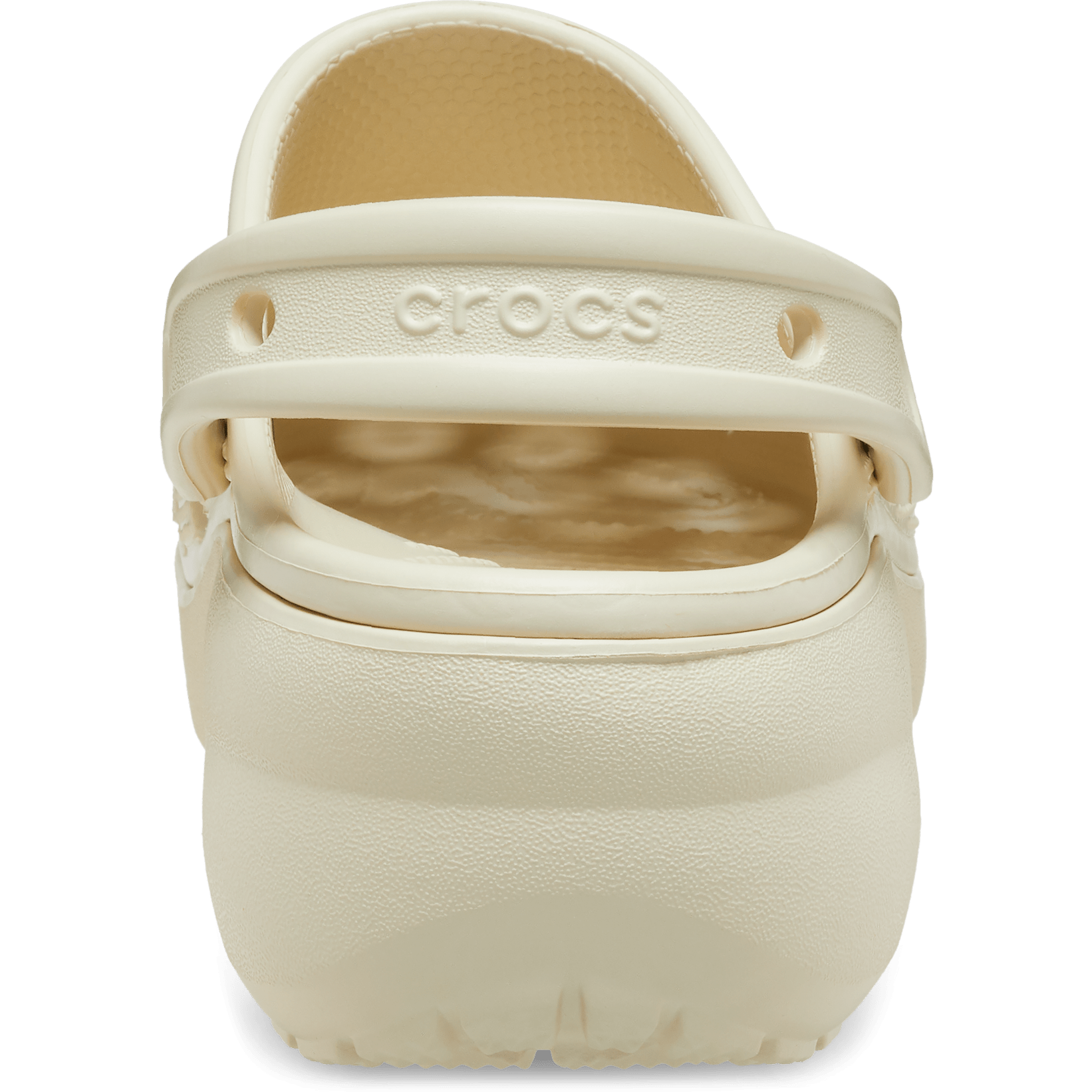 Crocs Women's Classic Platform Clog Bone