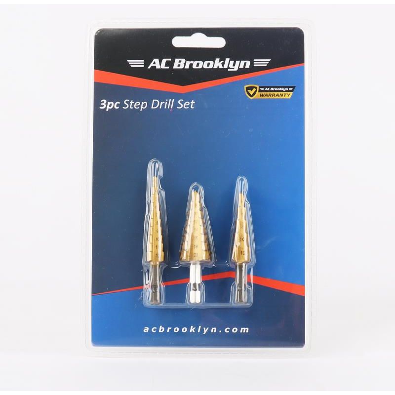 AC Brooklyn Step Drill Set Small - Pack of 3