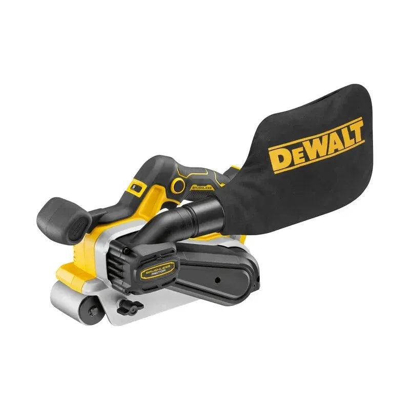 DeWalt DCW220NT 18v XR Brushless Cordless 75mm Belt Sander in Tstak | Bare Unit