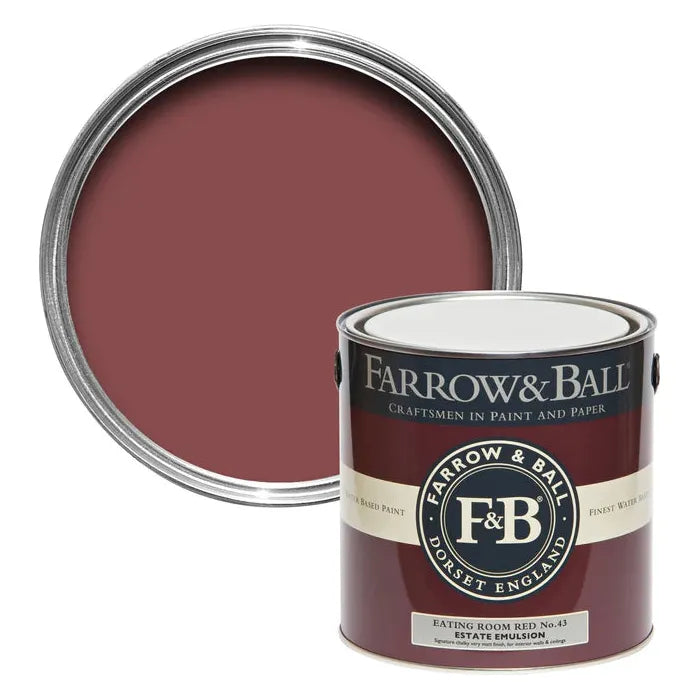 Farrow & Ball Eating Room Red Paint 43