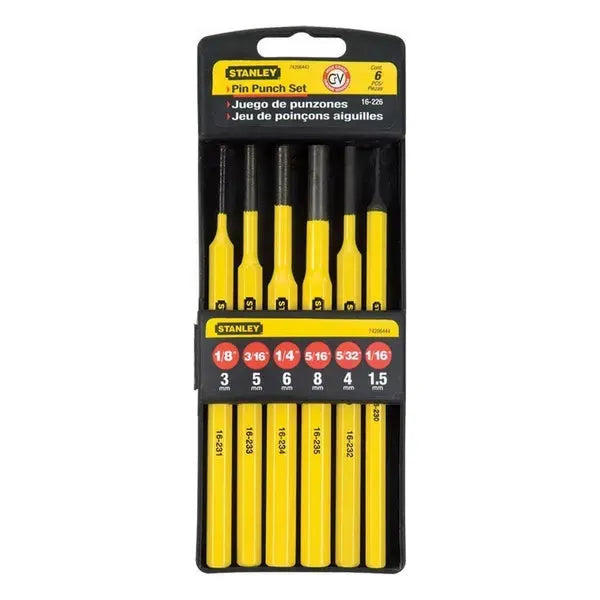 Stanley Punch Kit - 6 Piece