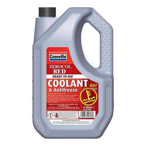 Granville Rapid Coolant Red 5L