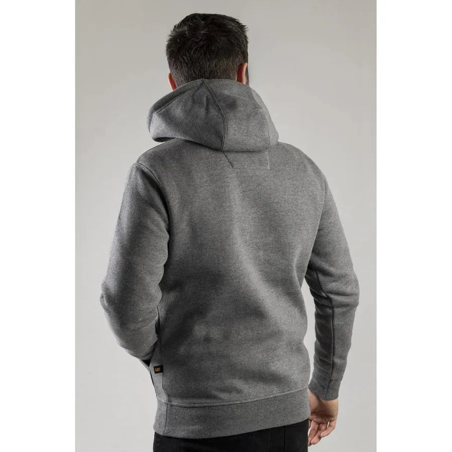 Caterpillar Trademark Hooded Sweatshirt - Heather Grey