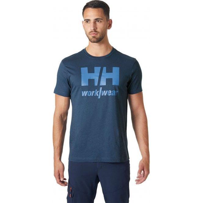 Helly Hansen Classic Logo T-Shirt - Deep Steel Blue