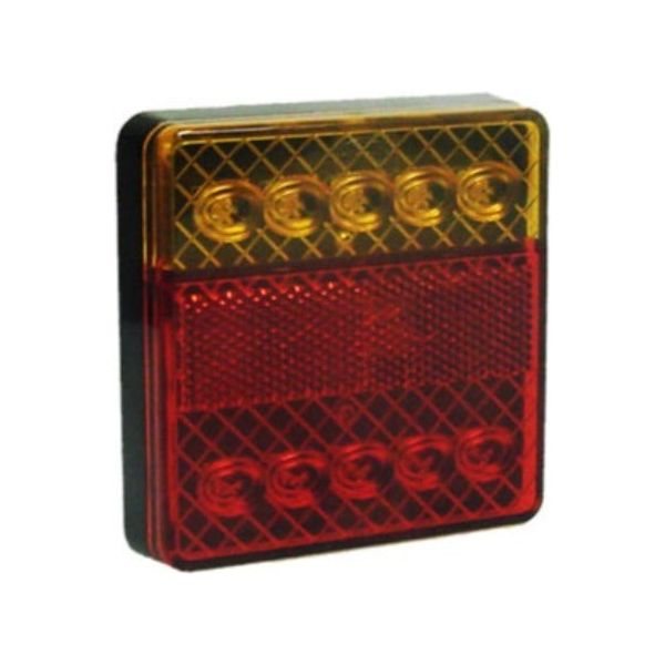 Maypole Rear Square Combination Lamp - 12V