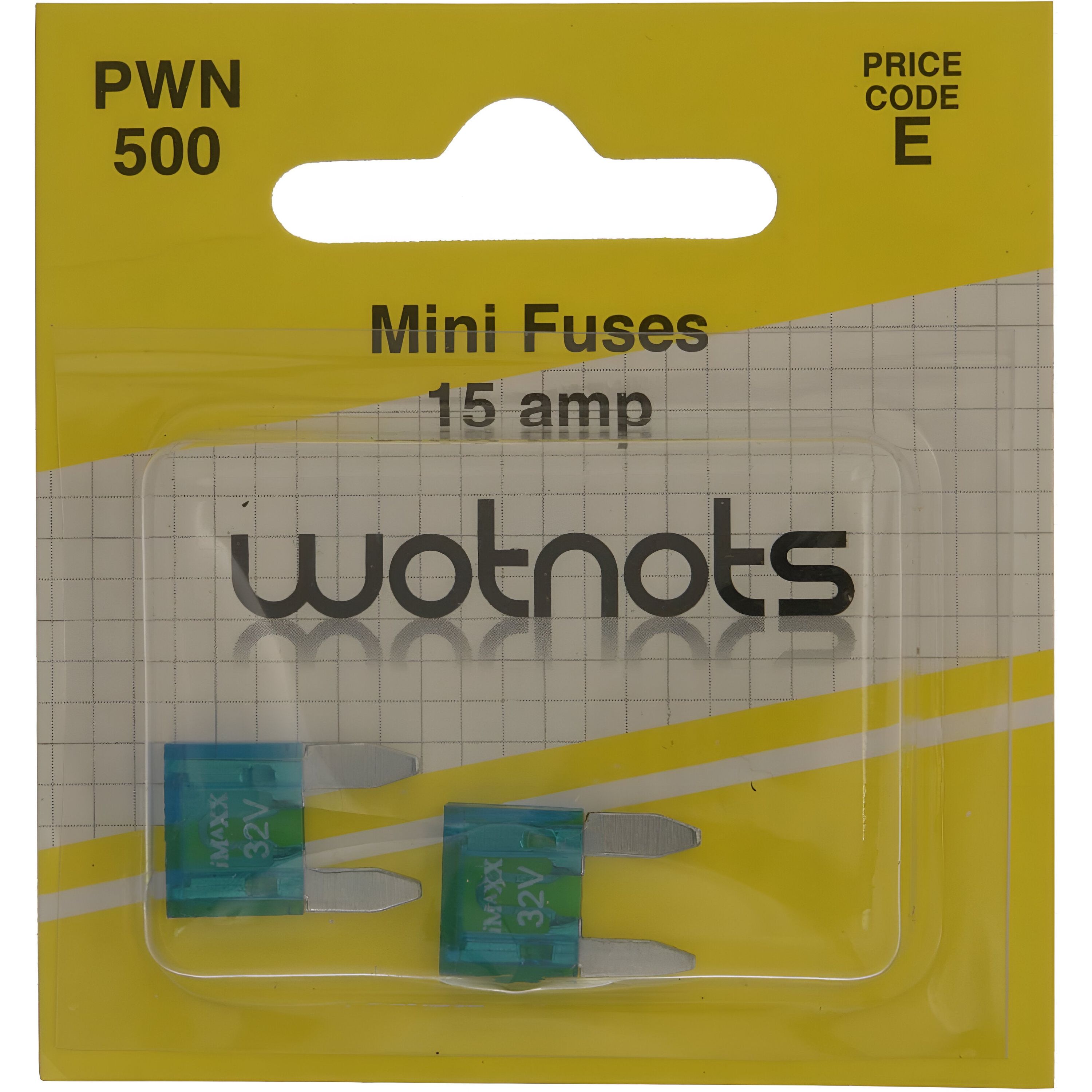 Wot-Nots Mini Blade Fuse - 15amp