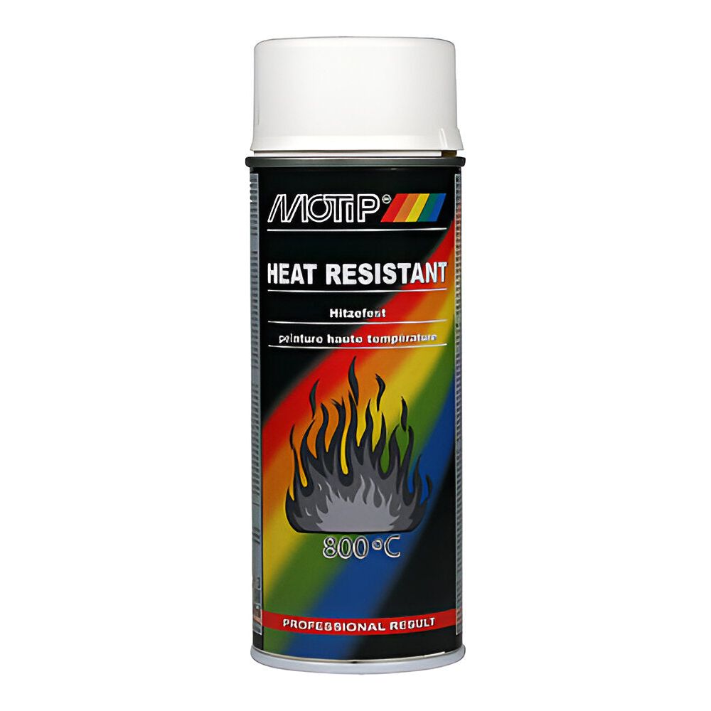 Motip Heat Resistant Paint White 400ml