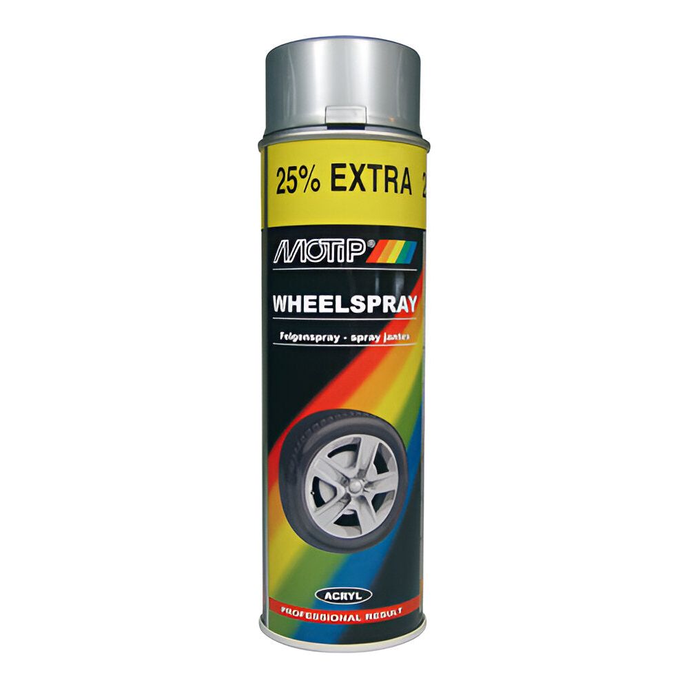 Motip Wheel Spray Silver 500ml