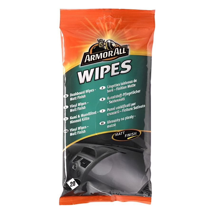 Armorall Dashboard Wipes Matt - Pack of 20