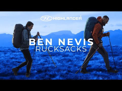 Highlander Rucksack Ben Nevis 65L - Black