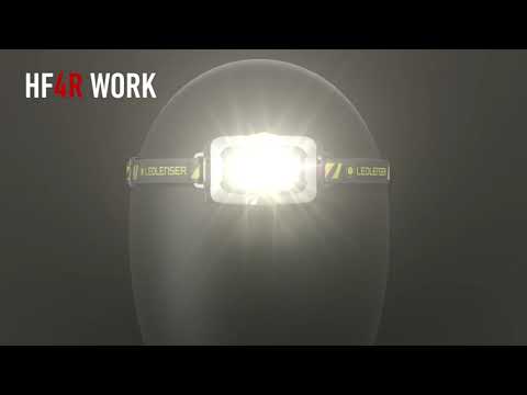 Ledlenser HF4R Work Rechargeable Head Torch 